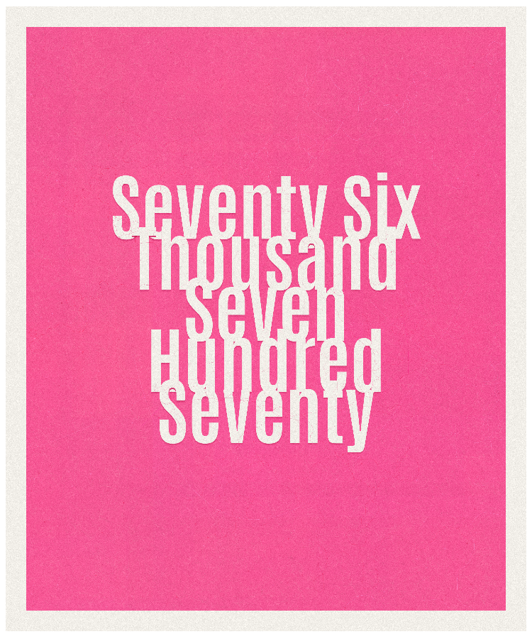 Count #76770