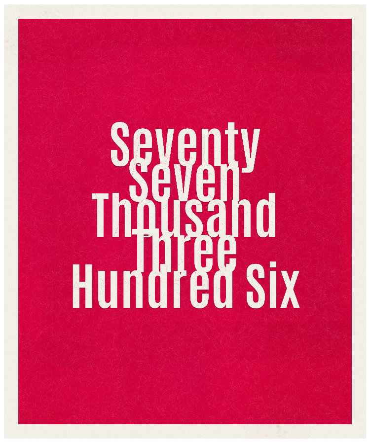 Count #77306