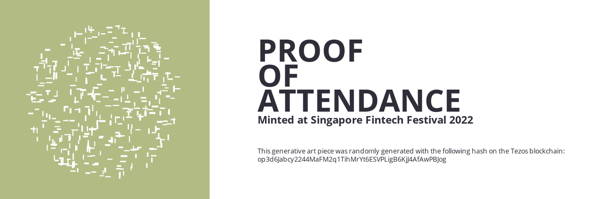 SFF2022 Proof of Attendance Token #606