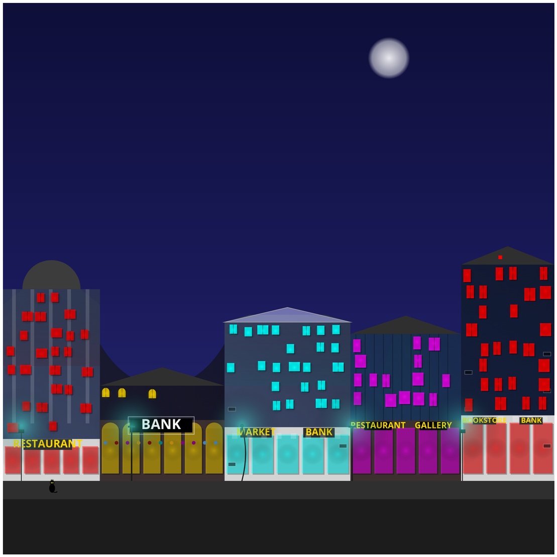 Night city life #5