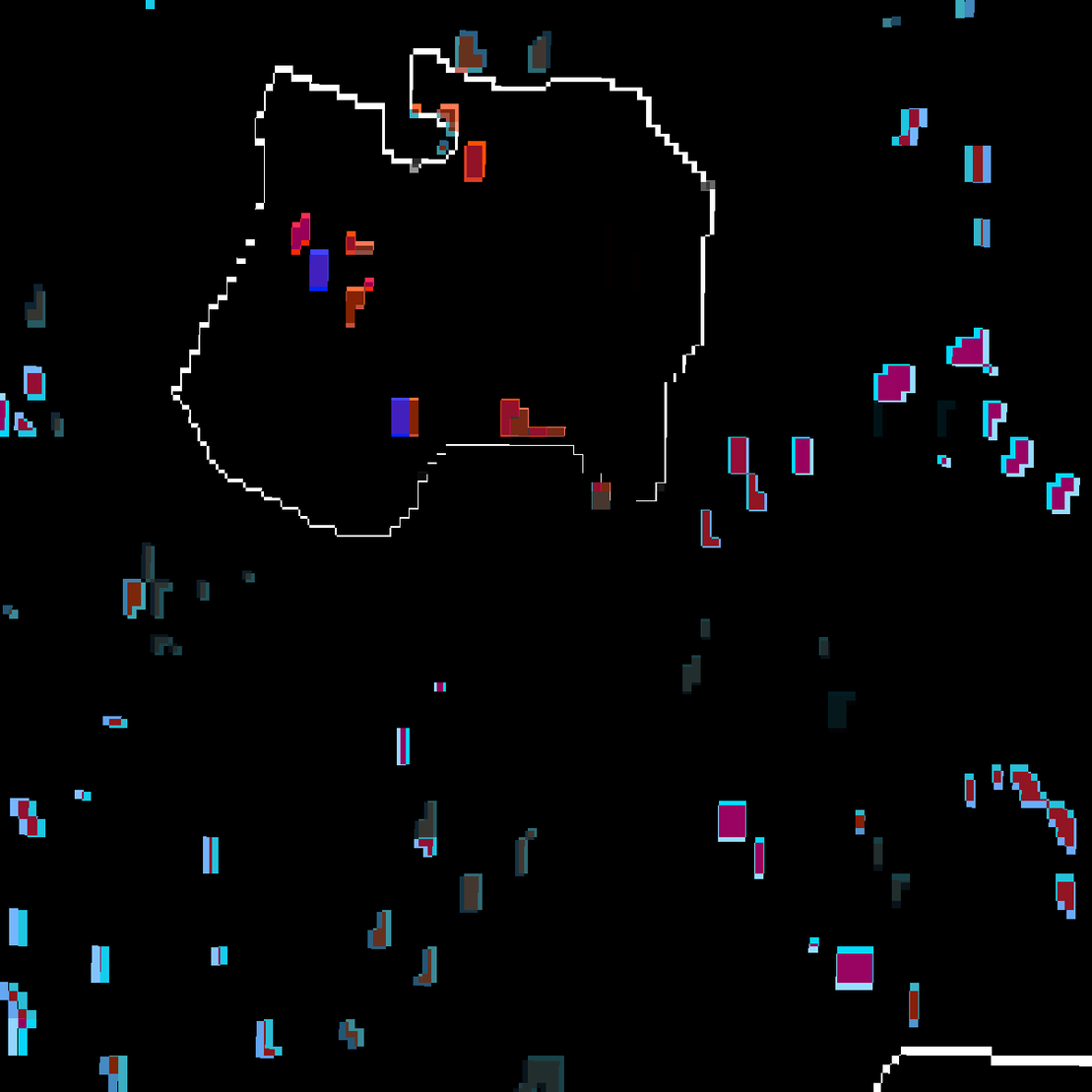 Pixel Topography #51