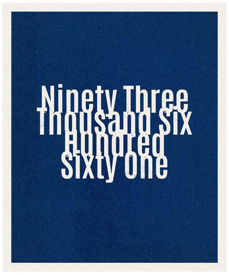 Count #93661