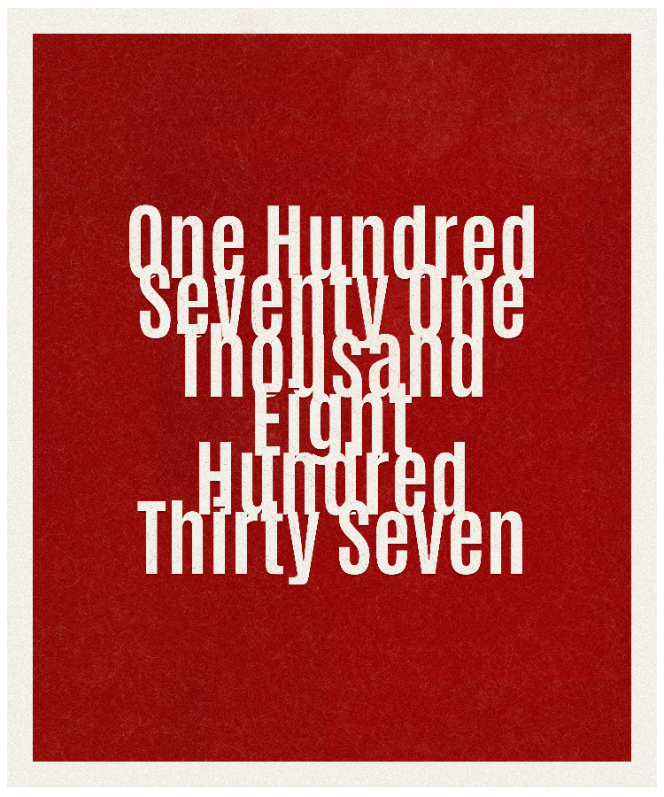 Count #171837