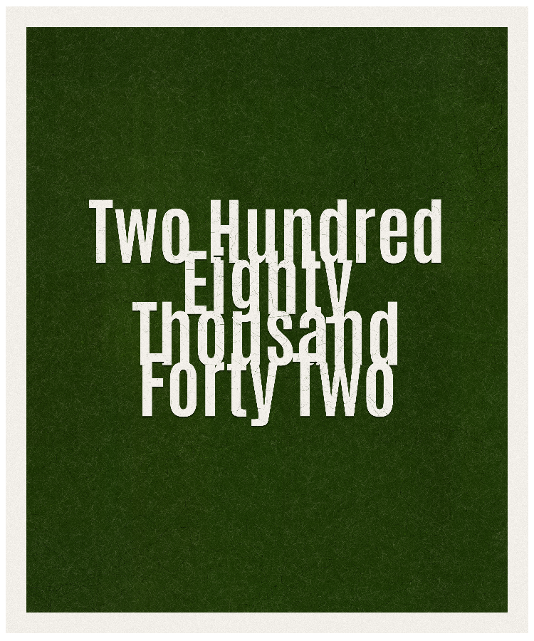 Count #280042