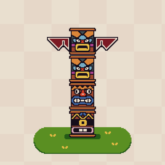 Tiki Totem  #25