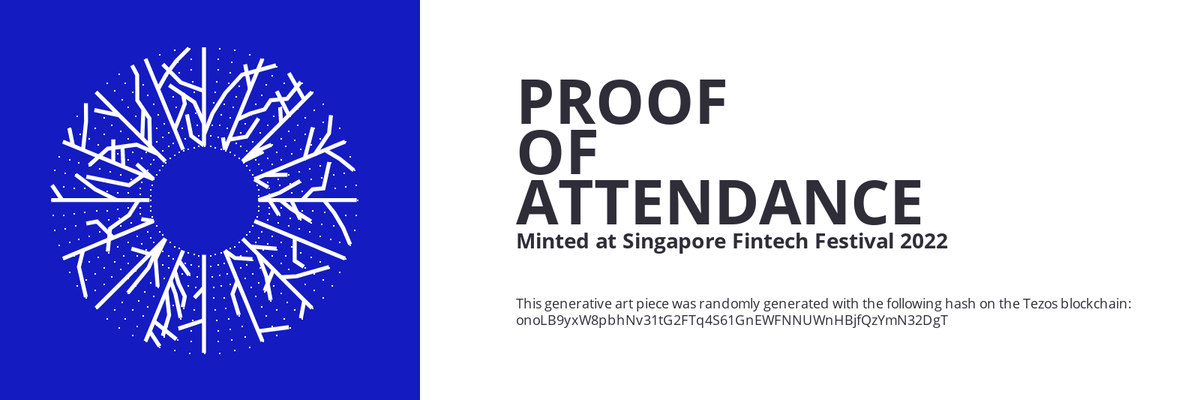 SFF2022 Proof of Attendance Token #160