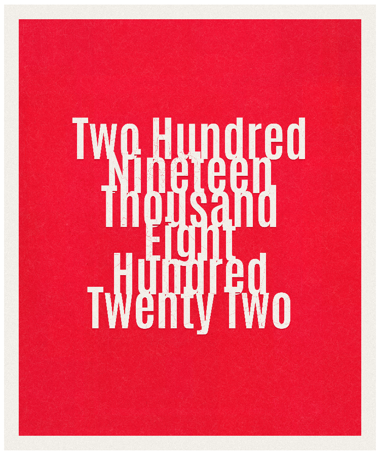 Count #219822