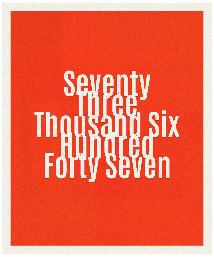 Count #73647