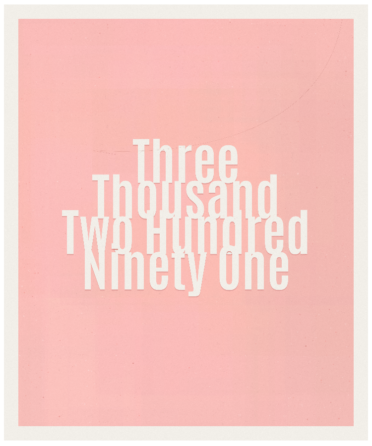 Count #3291