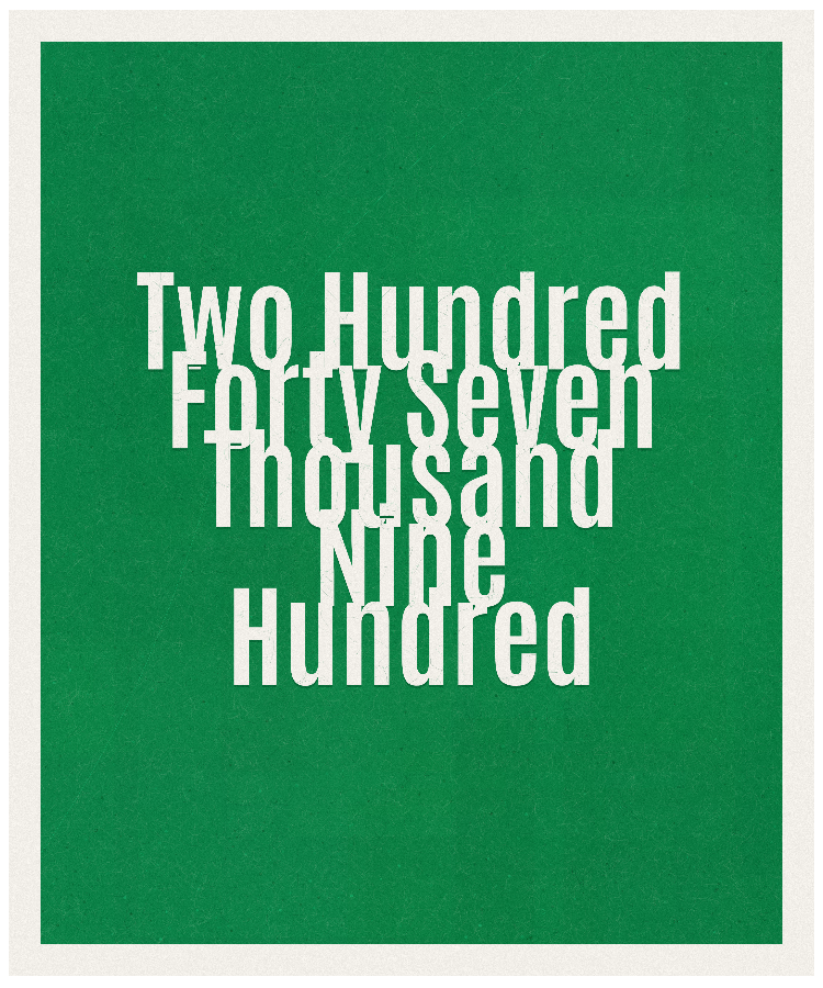Count #247900