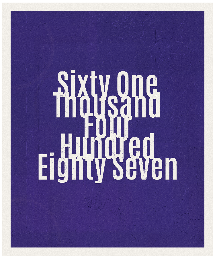 Count #61487