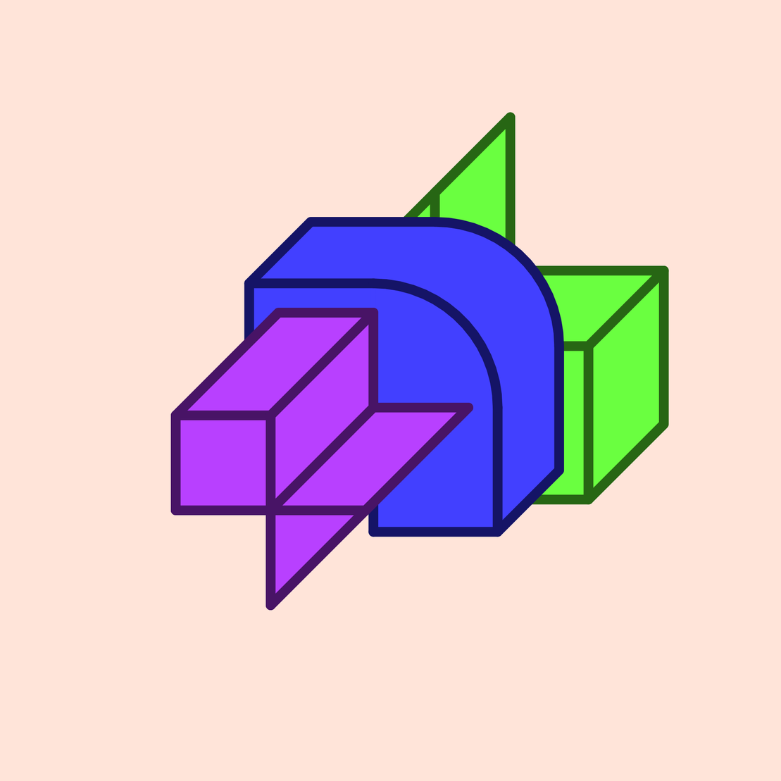 Calm shapes #1624