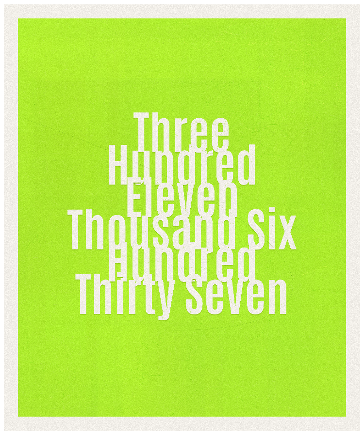 Count #311637