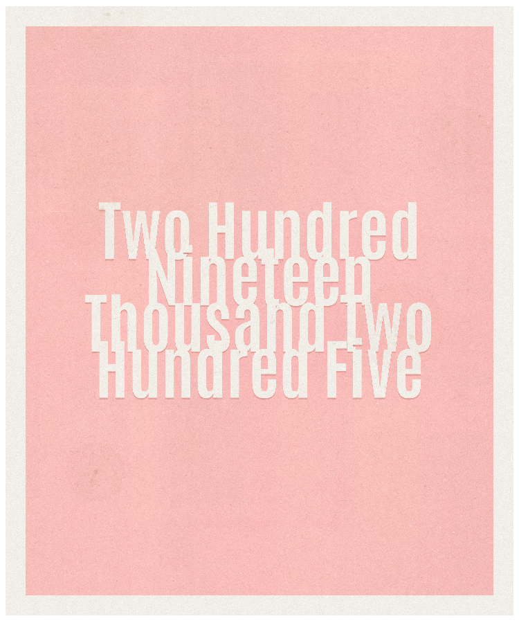 Count #219205