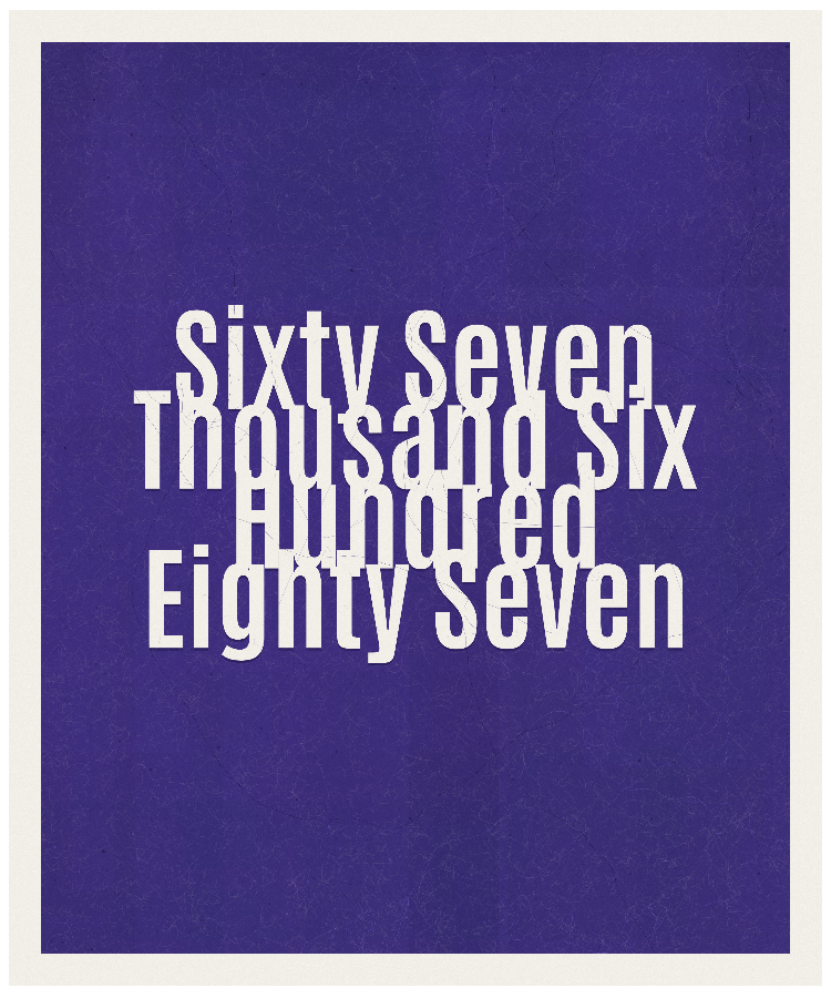 Count #67687
