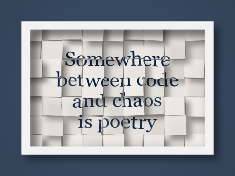 The Metaphor Machine #13562