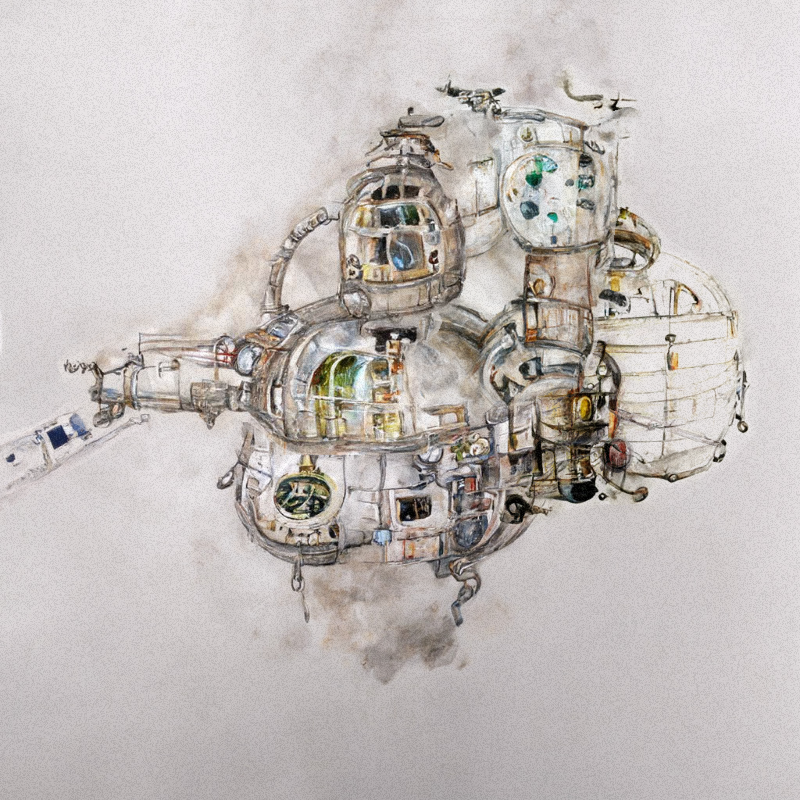 Utopian Space Castles #52