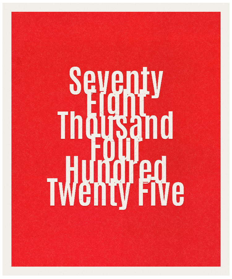 Count #78425