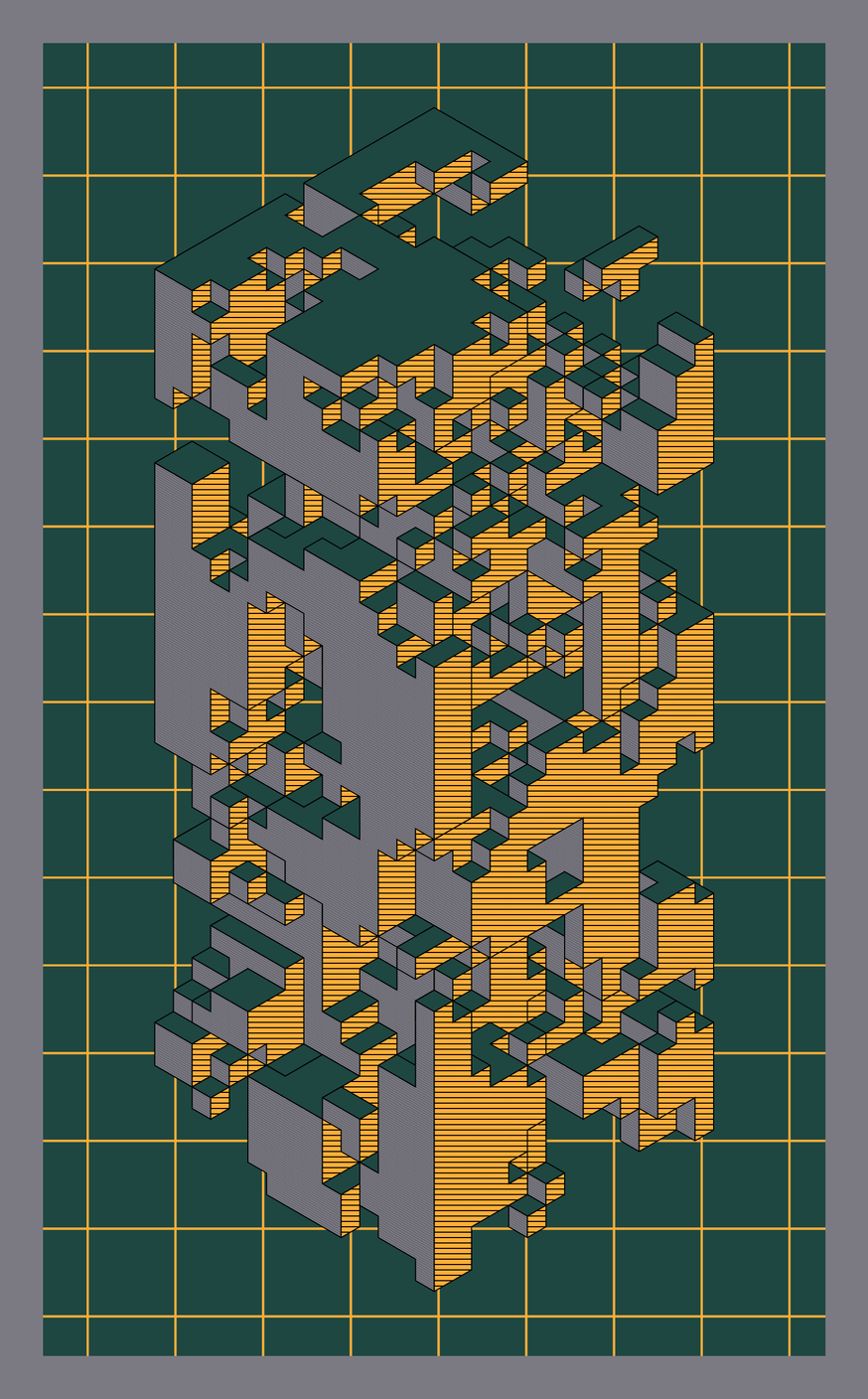 Corroding Cubes #60