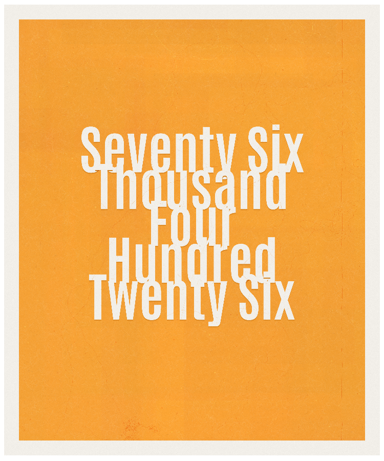 Count #76426