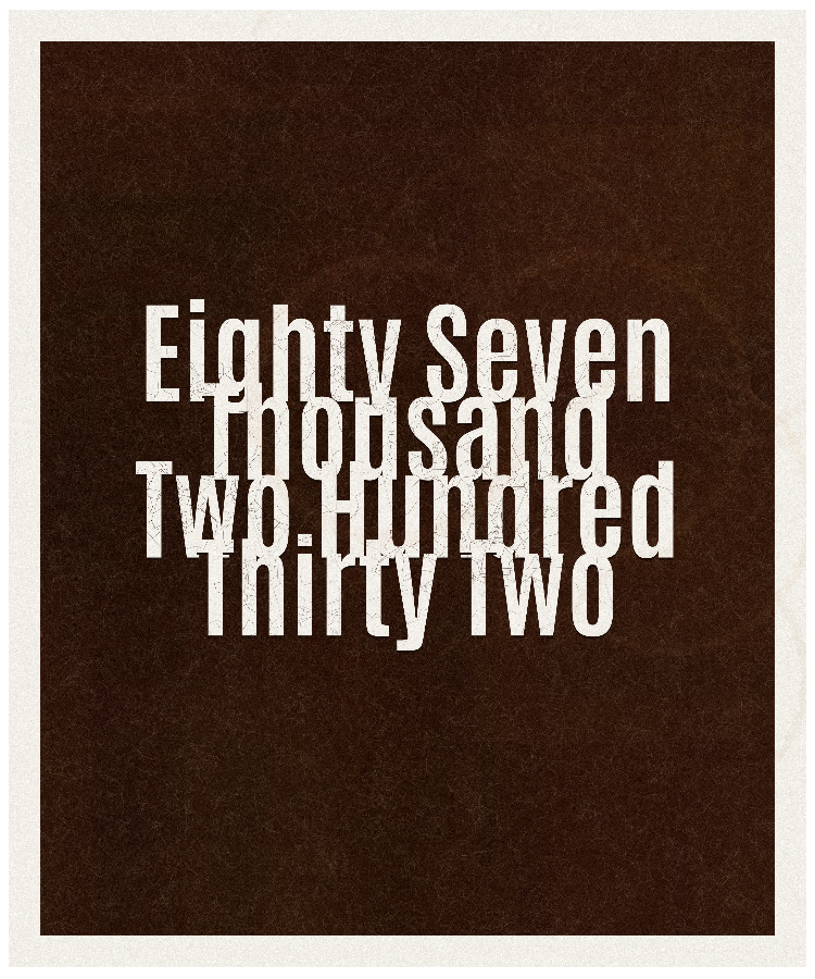 Count #87232