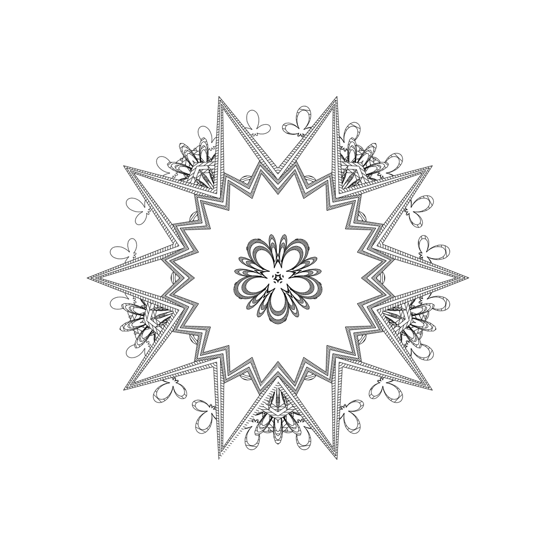 LL21 Mandala #541