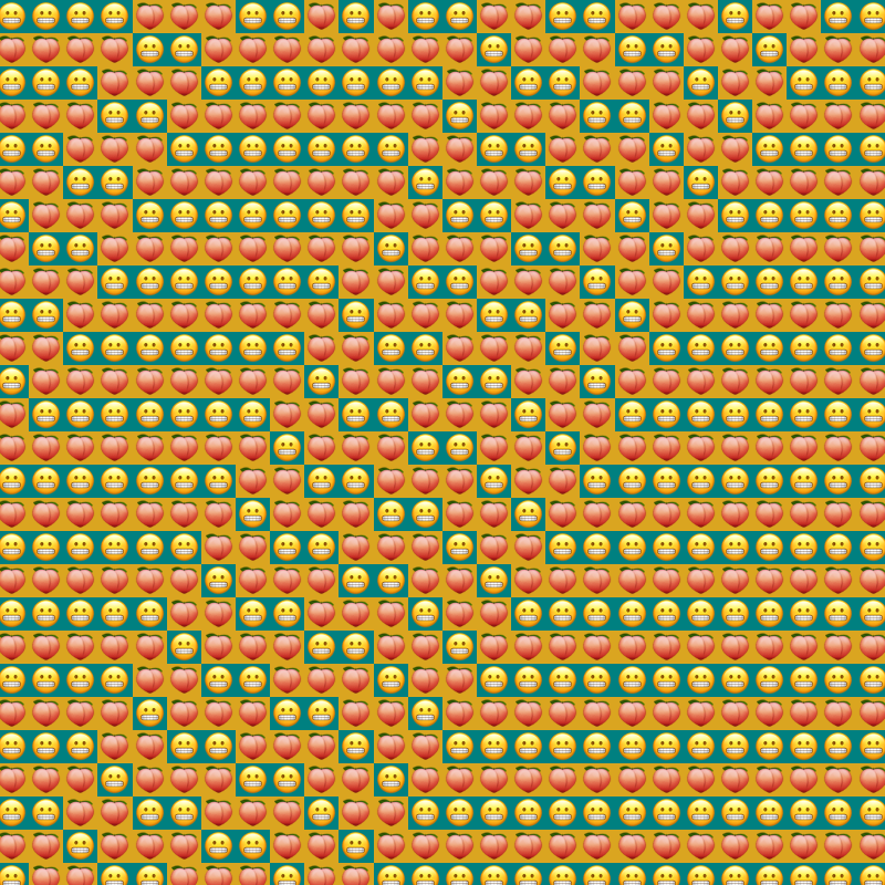 Elementary Cellular Emoji Automata #217