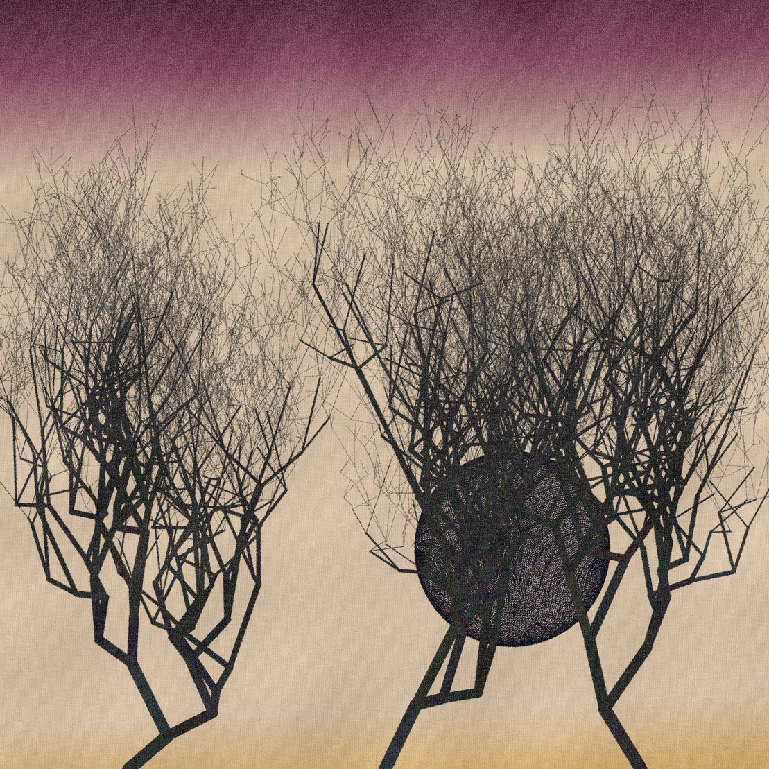 Three dead trees on earth #154