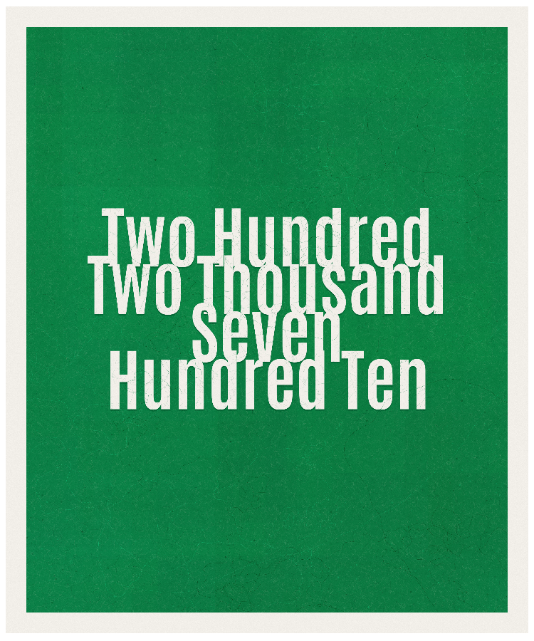 Count #202710