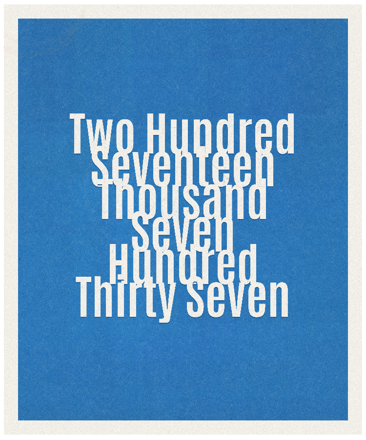 Count #217737