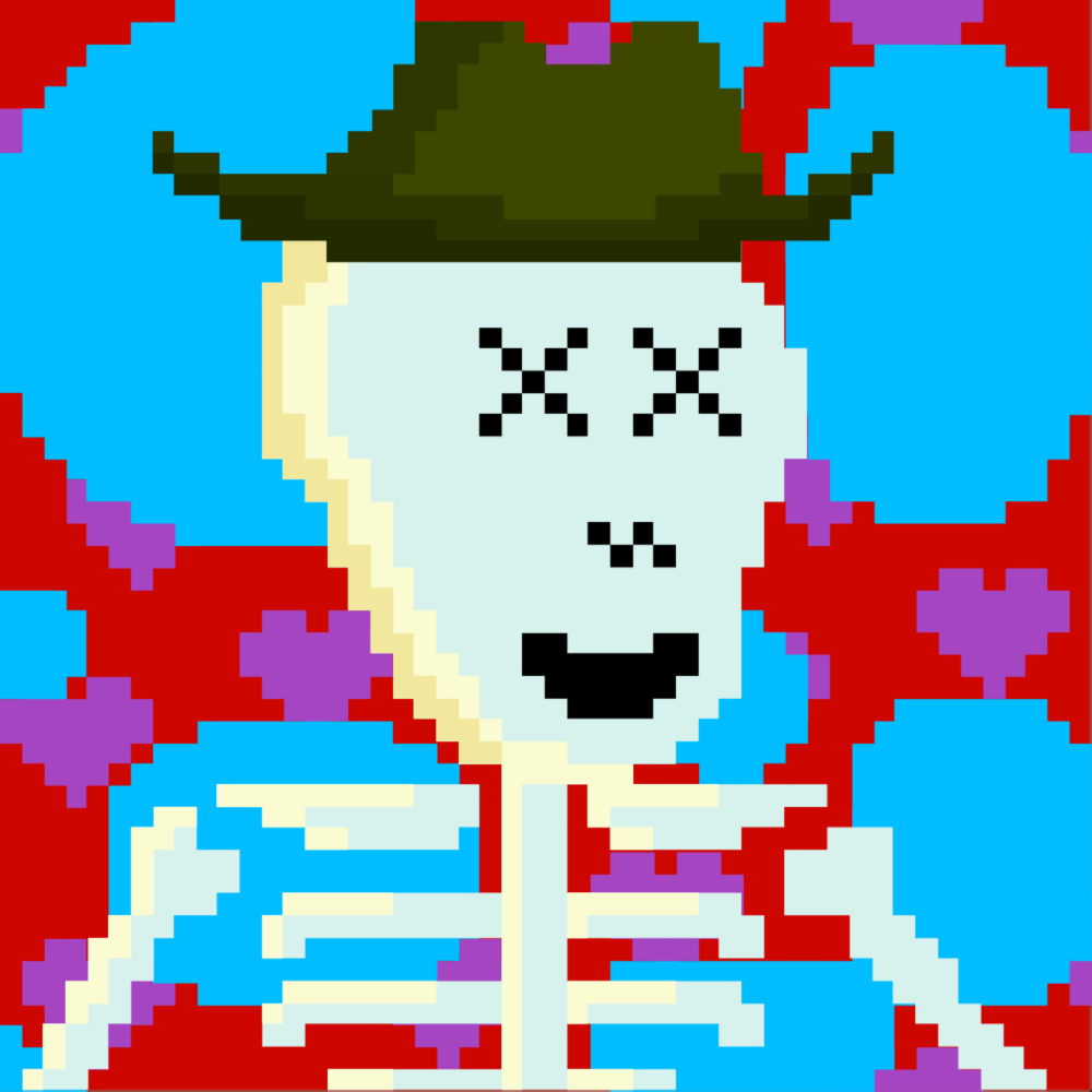 PIXEL SKULLETTI 1 #9