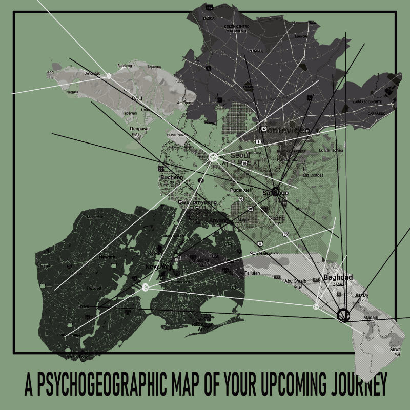 PSYCHOGEOGRAPHIC MAP  #15