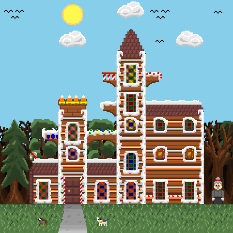 2D Mansion Candy House #72