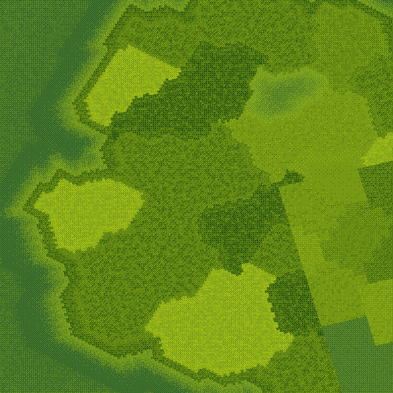 Littlecube Maps: Green Dithering #15