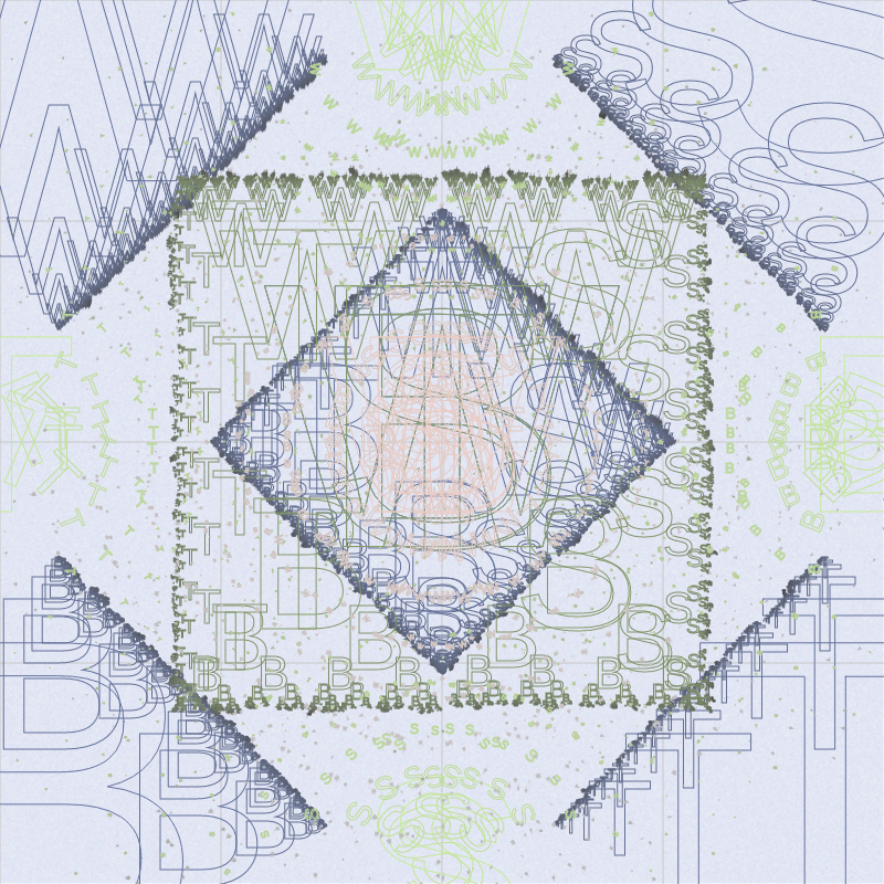 WTBS Logo with Fractals #159