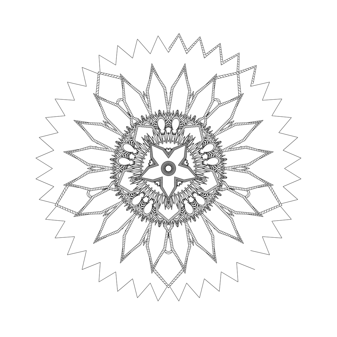 LL21 Mandala #831