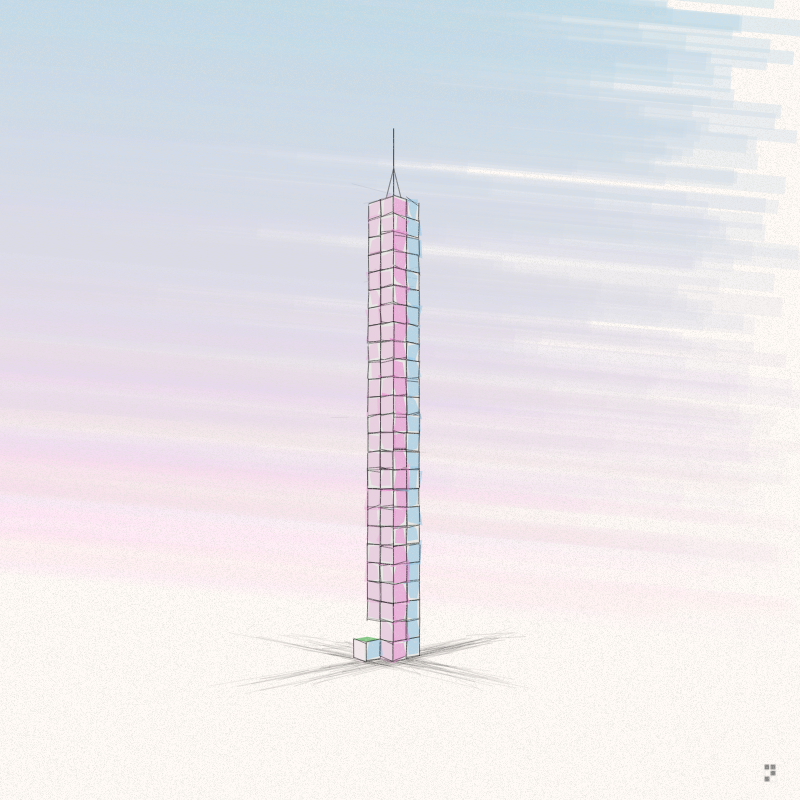 Cellular Skyscrapers #36