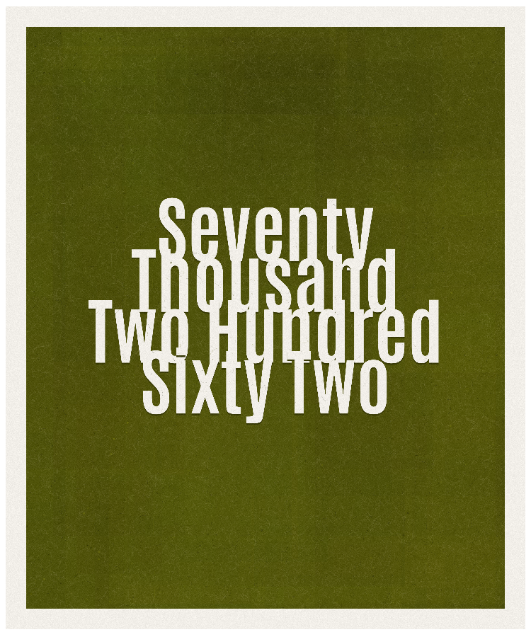 Count #70262