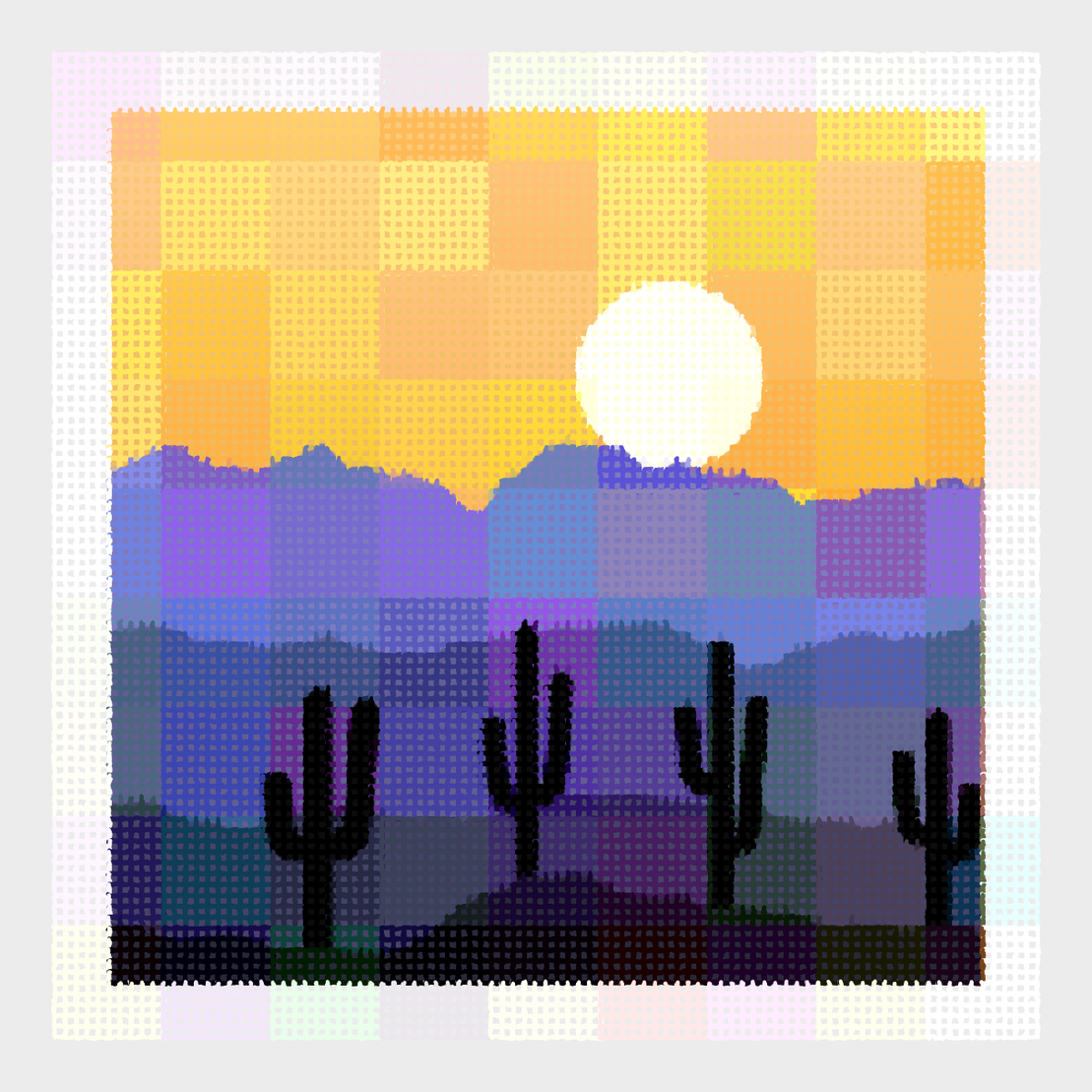 Saguaros #93