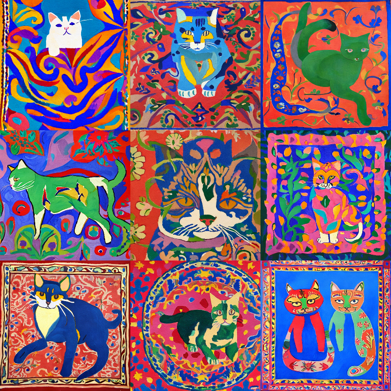 99 Patchworks of 9 Lives #36