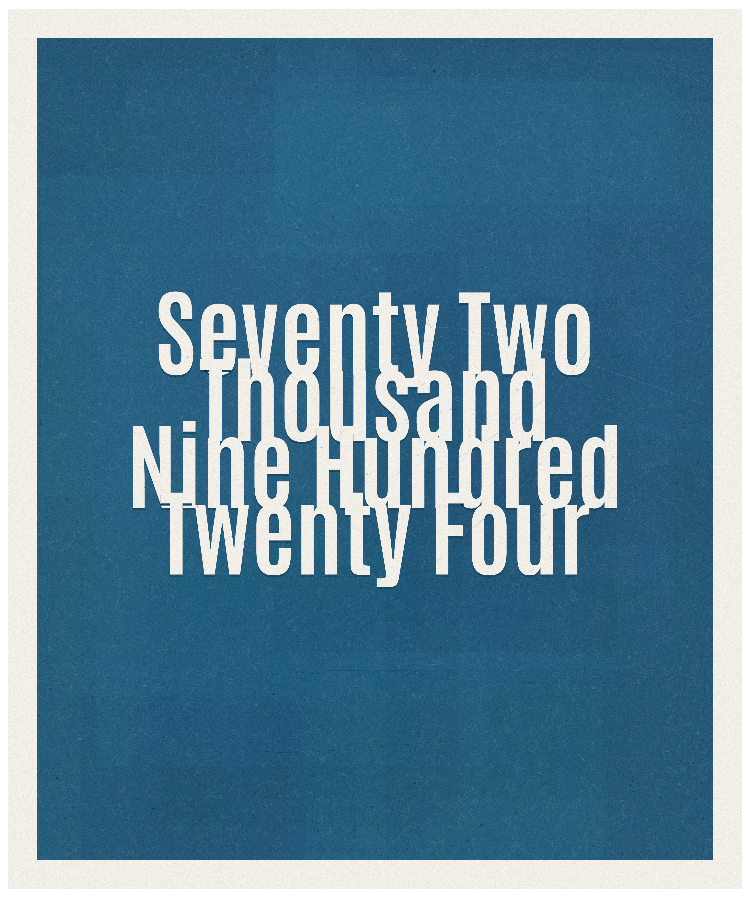 Count #72924