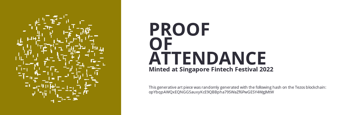 SFF2022 Proof of Attendance Token #997