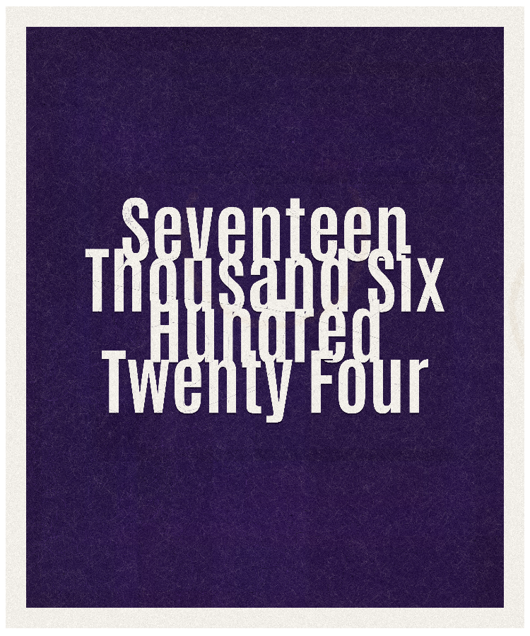 Count #17624