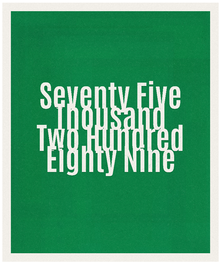 Count #75289