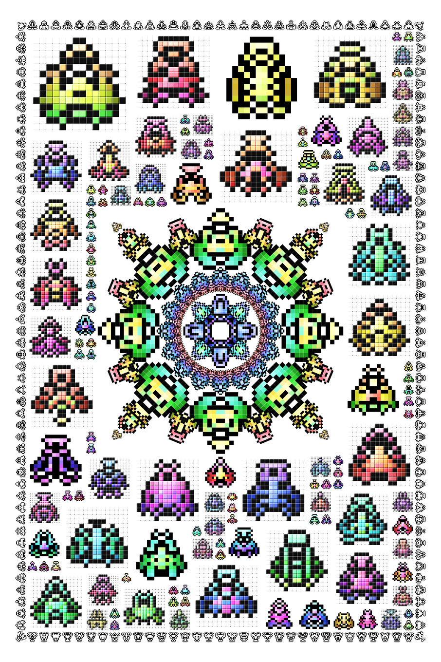 Pixel Spaceships #28