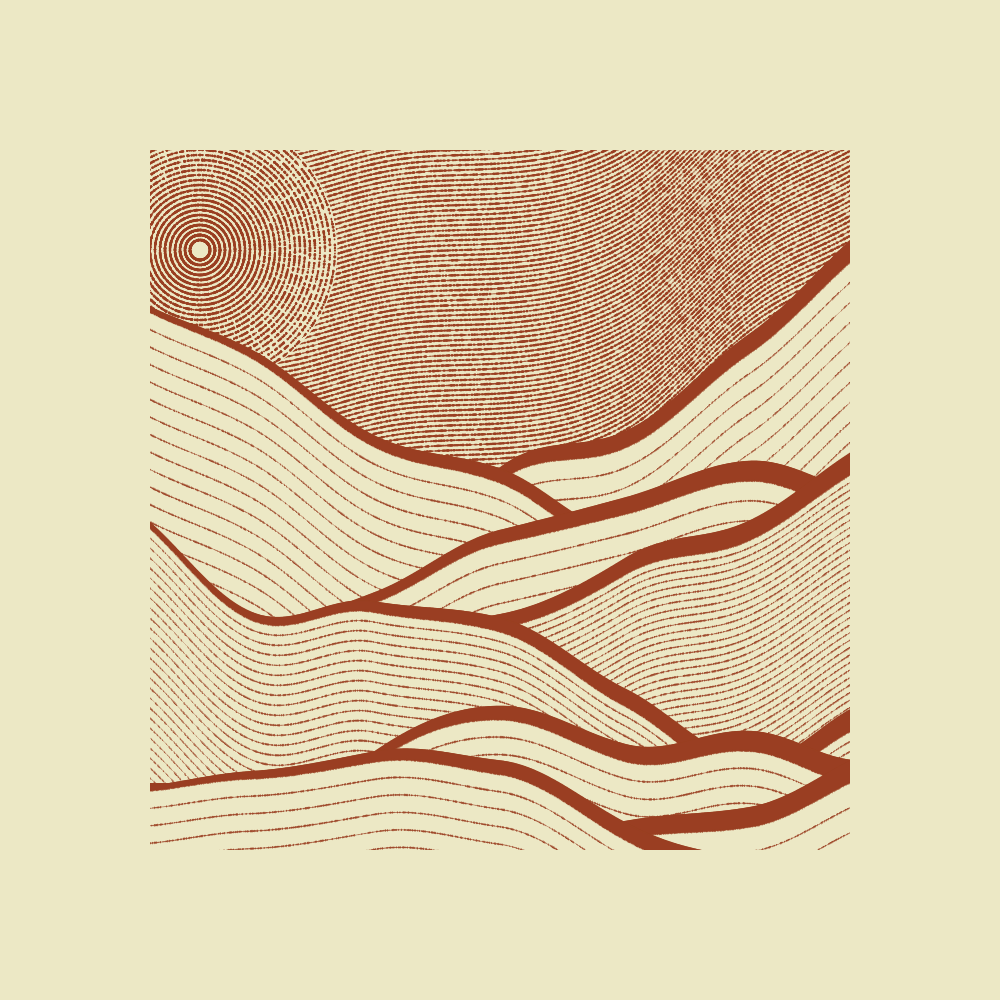 One color sketch #14