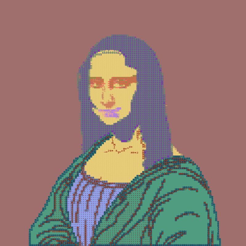 DOS Mona Lisa  #13