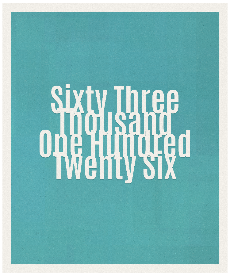 Count #63126