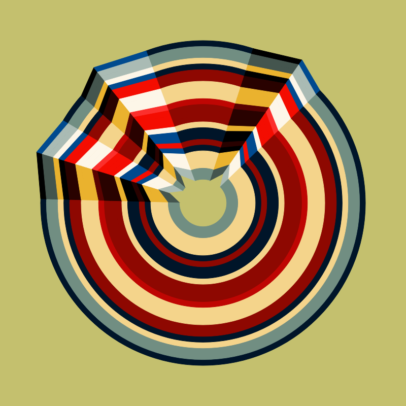 Folded Circle #61