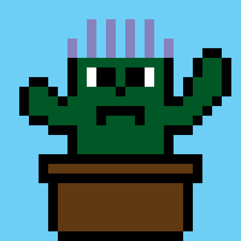 pixel cactus #9